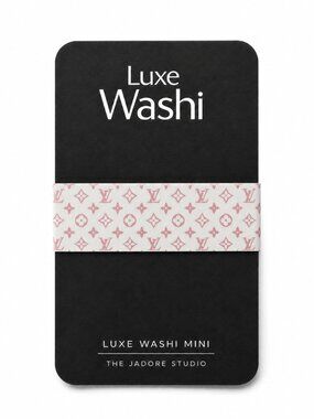 Louis Vuitton - (Pink) Washi Tape - Luxe Washi Mini